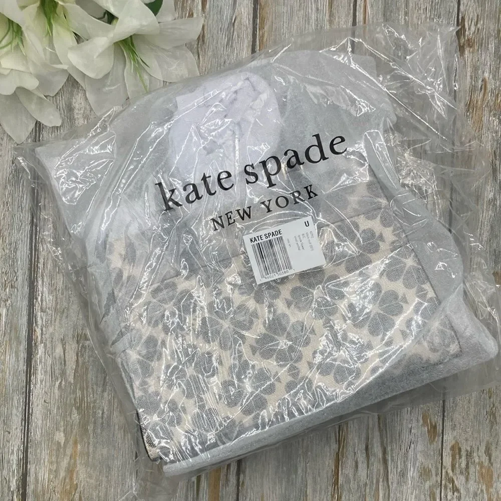Kate Spade Signature Spade Flower Small Satchel & Card Case Crossbody Bag Purse